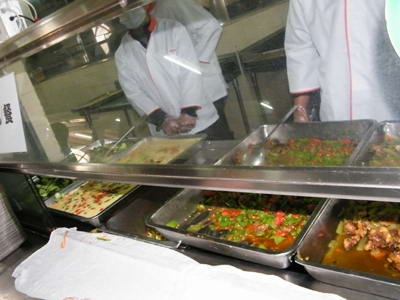饭堂现场